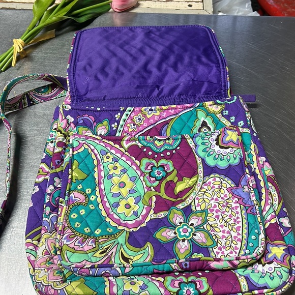 NWOT Vera Bradley messenger bag in Heather fabric -retired - Picture 3 of 8